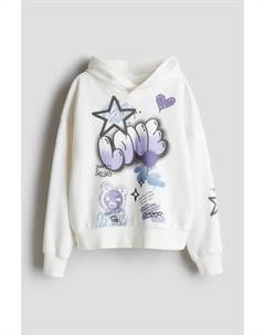 Толстовка с принтом, белый H&m