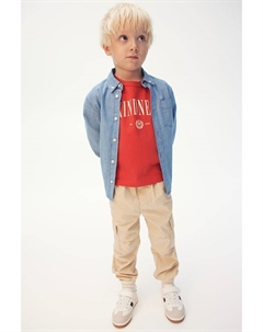 Джинсовая рубашка, синий H&m