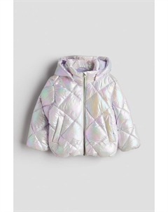Блестящая куртка-пуховик, фиолетовый H&m