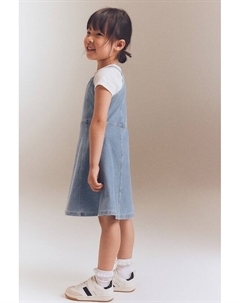 Платье из джерси в джинсовом стиле, синий H&m