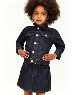 Блестящая джинсовая куртка, синий H&m