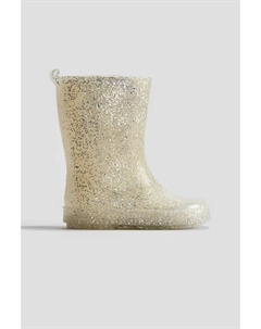 Блестящие резиновые сапоги, серебряный H&m