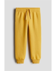 Спортивные брюки с начесом внутри, желтый H&m