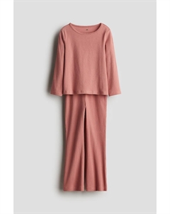 Костюм-Двойка из хлопка в рубчик, красный H&m