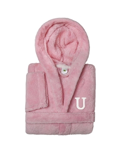 Linum Домашний текстиль Персонализированный детский халат Linum SUPER PLUSH с двойным начесом и капюшоном, U Linum home textiles