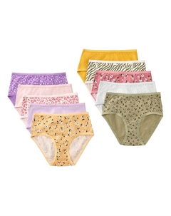 Девочки 4–14 лет, 10 шт. трусиков, цвет Hello Pink So