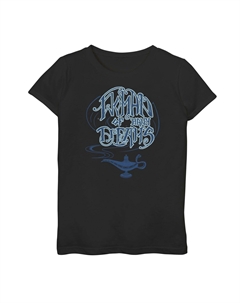 Футболка с рисунком «Женщина многих мечтаний» Disney's Aladdin для девочек 7–16 лет, черный Licensed character