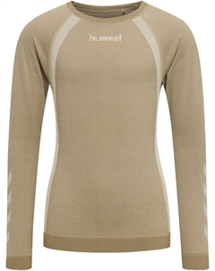 Лонгслив, темно-бежевый Hummel