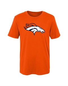 Оранжевая футболка с логотипом Denver Broncos Primary для дошкольников, цвет Den Orange Outerstuff