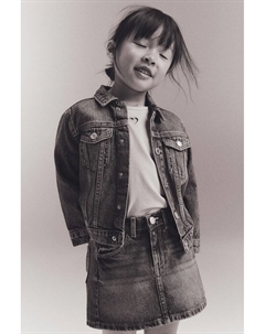 Джинсовая юбка, синий H&m