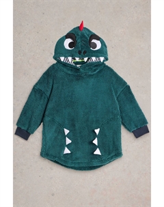 Уютная толстовка с капюшоном Monster, зеленый White stuff