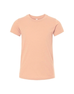 Молодежная трикотажная футболка Bella + Canvas, цвет Peach Bella+canvas