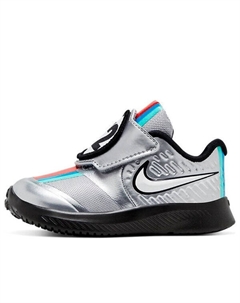 Кроссовки star runner 2 autovelcro, серебряный Nike