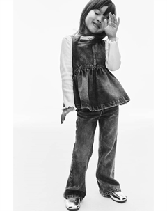 Расклешенные джинсы, синий H&m