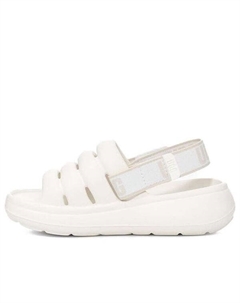 Тапочки спортивные да слайд, белый Ugg