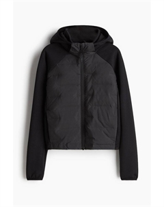 Гибридная куртка из термомува, черный H&m