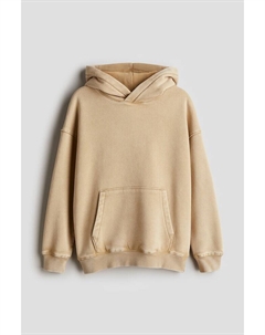 Толстовка с капюшоном, бежевый H&m