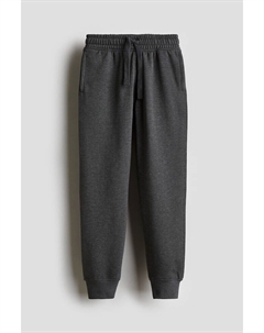Джоггеры из хлопкового пота, серый H&m