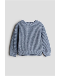 Свитер из синели, синий H&m