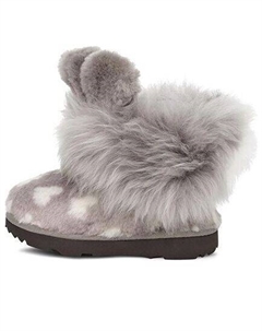 Зимние ботинки classic mini ii с флисовой подкладкой, серый Ugg