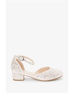 Туфли на низком каблуке с ремешком для особых случаев Цвет слоновой кости, белый Next