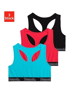 Бюстгальтер Bralette Bra, голубой/розовый/черный Bench