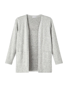 Кардиган Knit Cardigan Victi, цвет mottled grey Name it