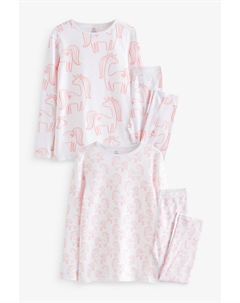Нежная к коже пижама, 2 шт (9 мес 12 лет), розовый Next
