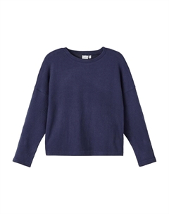 Свитер Sweater Victi, темно-синий Name it