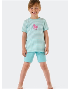 Пижама Pajamas, бирюзовый Schiesser