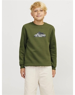 Толстовка Junior, оливковый Jack & jones