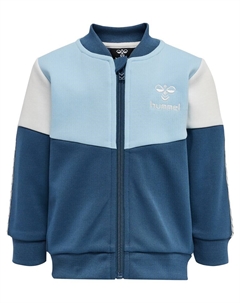 Худи Athletic Zip-Up Hoodie Grady, цвет Sky blue/Dark blue Hummel