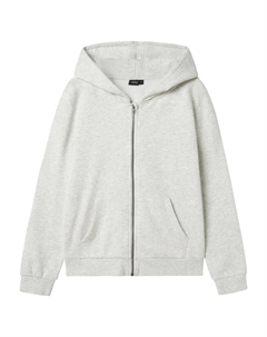 Худи Zip-Up Hoodie NLNNIZU, серый Name it