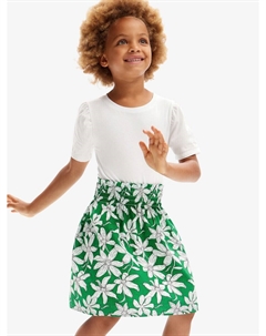 Платье Dress, зеленый/белый Desigual