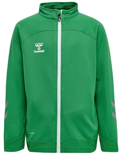 Спортивная толстовка Athletic Zip-Up Hoodie Lead, зеленый Hummel