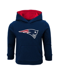 Темно-синий пуловер с капюшоном для малышей New England Patriots Prime, цвет Pat Navy Outerstuff