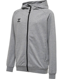 Спортивная толстовка Athletic Zip-Up Hoodie Move, цвет mottled grey Hummel