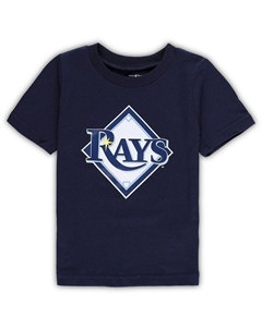 Темно-синяя футболка с логотипом Tampa Bay Rays Team Crew для малышей, цвет Ray Navy Outerstuff