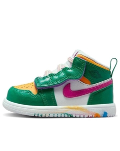 Кроссовки 1 средние альт, зеленый Air jordan