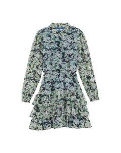 Платье Dress, пятнистый зеленый We fashion