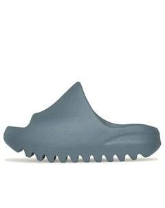 Тапочки слайд Yeezy, синий Adidas