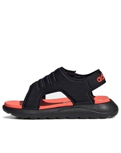 Сандалии комфорт сандалии i черно-красные сандалии, черный Adidas