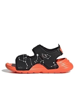 Сандалии плавание сандалии и сандалии оранжевый, черный Adidas