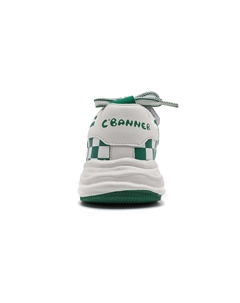 Кроссовки Kids Lifestyle Shoes Kids Low-top Beige/Green, зеленый C°banner