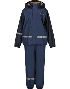 Комбинезон зимний SET 2-TLG, синий Zigzag