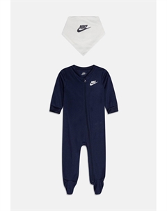 Комбинезон BABY FOOTED COVERALL AND BIB UNISEX SET Sportswear, цвет midnight navy Nike