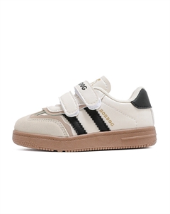 Кроссовки Toddler Shoes TD Low-top, бежевый/черный Bobdog