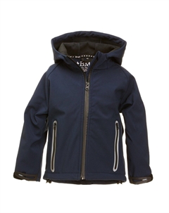 Куртка софтшелл SoftShell Jacke Stealth, морской Bms sailing wear