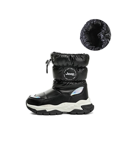 Детские ботинки Детские черные, черный Jeep