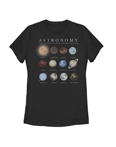 Футболка Junior' Astronomy Sun & Planets Lineup Unbranded